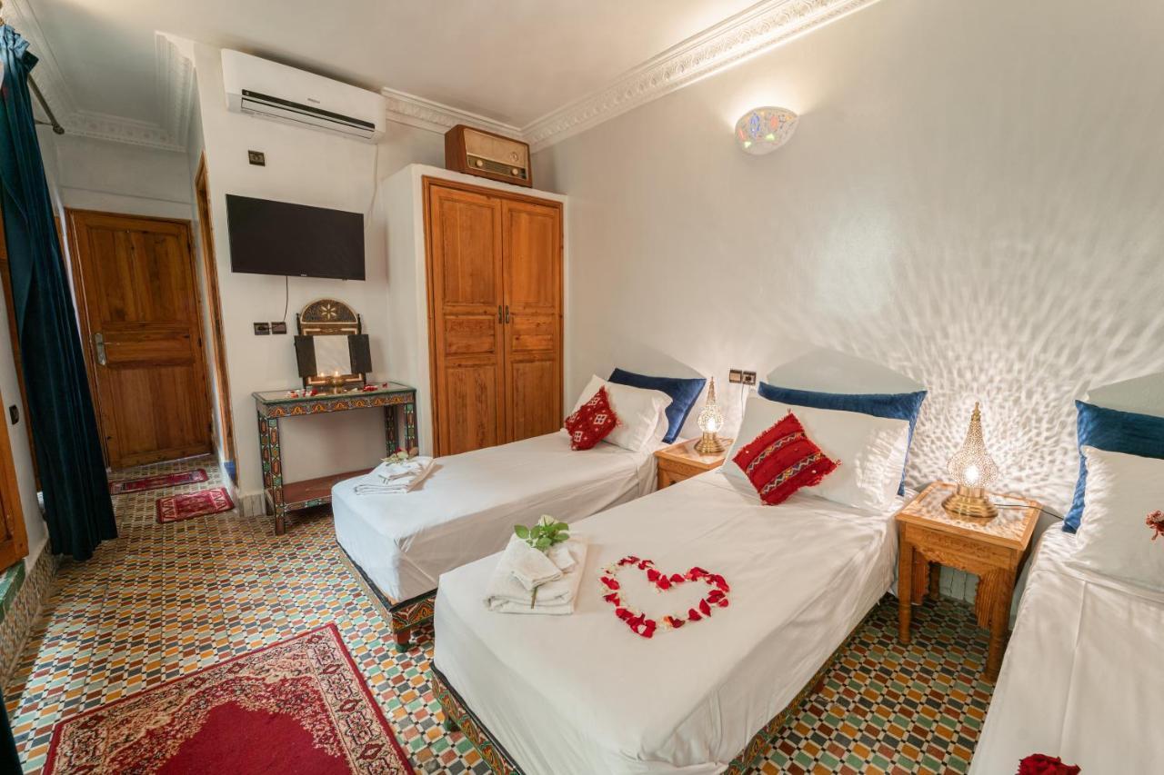 Riad Taj Salma Fez Esterno foto